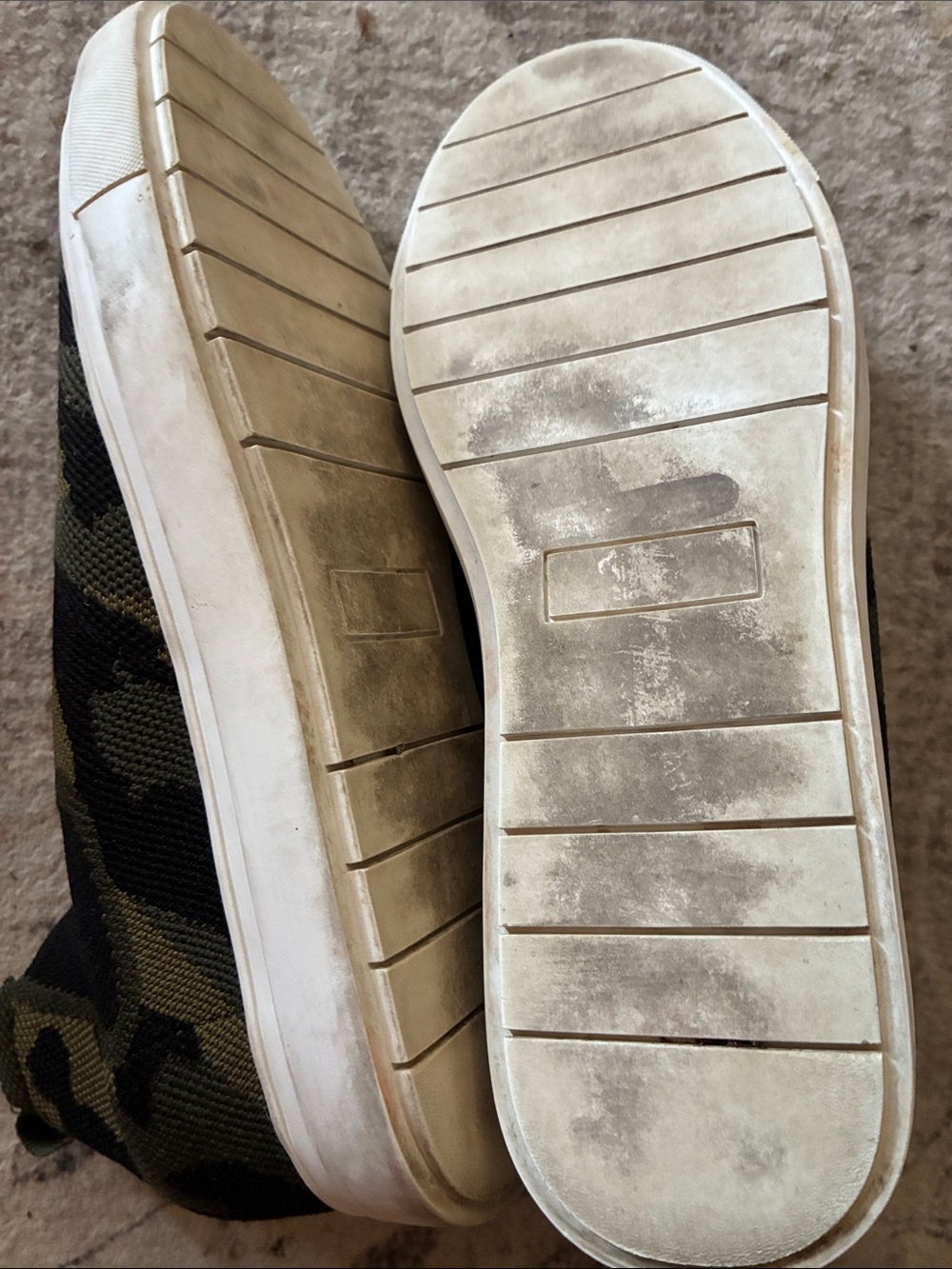 Steven By Steve Madden Chime Camo Knit Slip-On Sneakers 8.5 - Picture 6 of 6